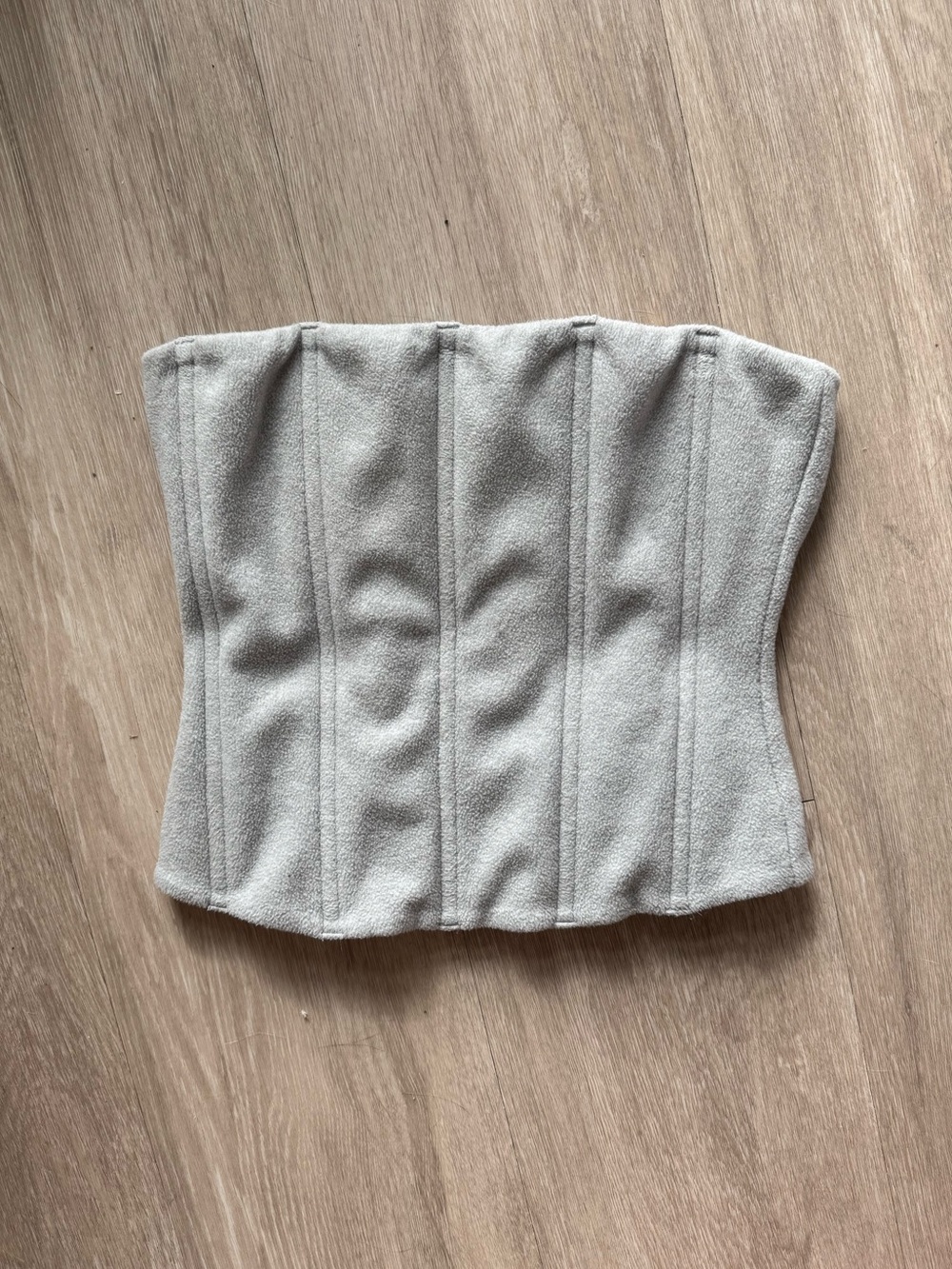 skims fleece lounge corset